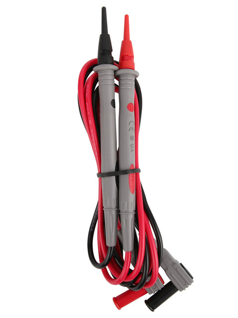 Uliide 10A Gold-Plated Special Tip Test Probe Ut-L90 Universal Multimeter Probe for Measuring Small Components Ic