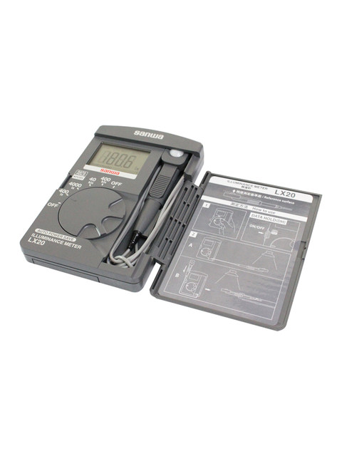 Sanwa Sanwa LX20 pocket environmental digital light meter photometer lumen meter lux meter 400KLX