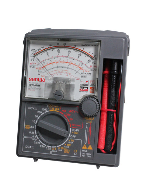 Japan Sanwa YX360TRF/YX361TR pointer analog multimeter mechanical electrician maintenance table