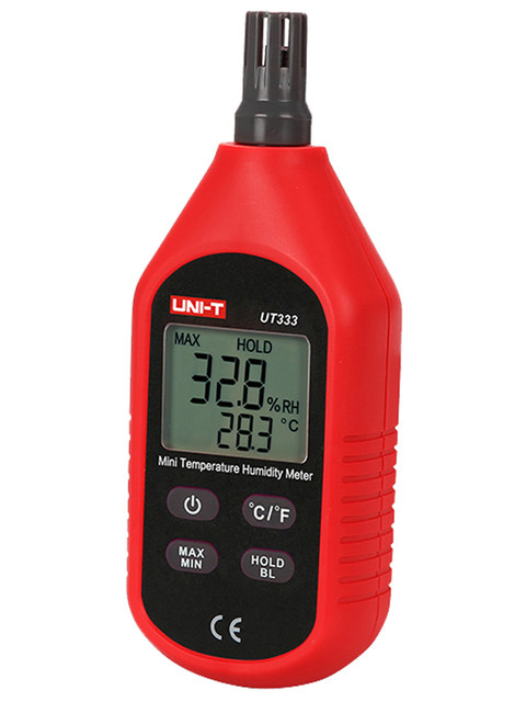 Uliide Ut333/Ut333Bt Mini Temperature and Humidity Meter Industrial Environment Laboratory Hygrometer/Thermometer