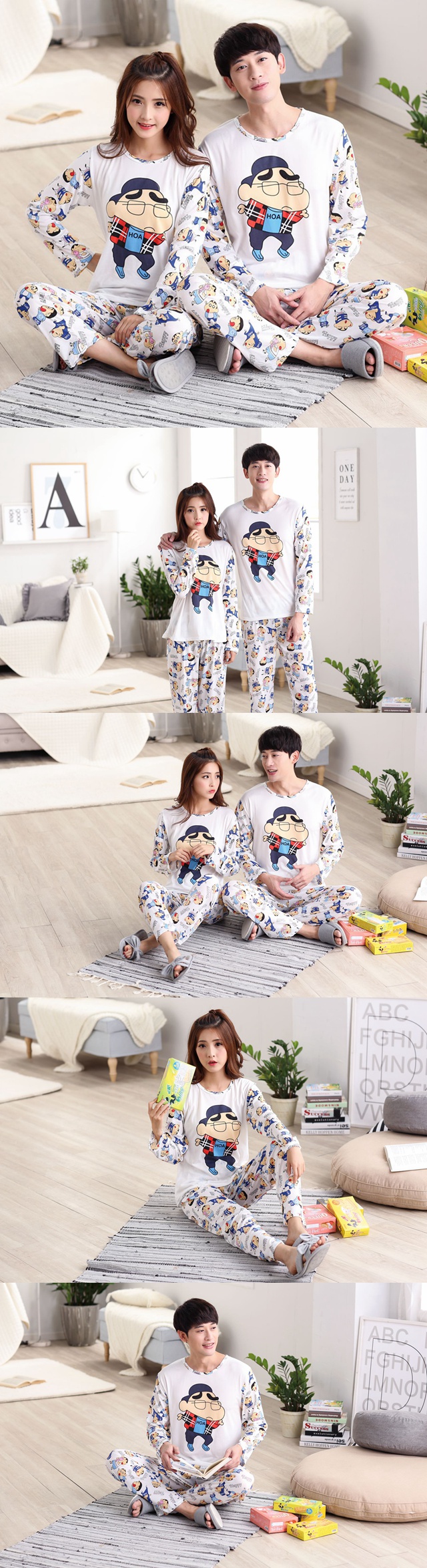 Pyjama mixte OTHER   en Coton à manches longues - Ref 3006461 Image 9