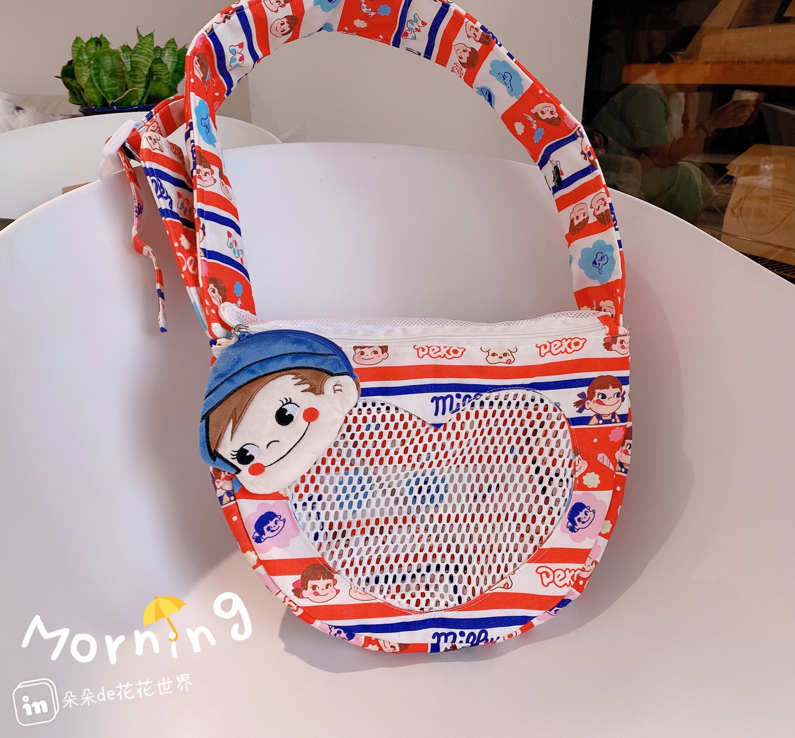 J spring and summer pet cat and dog Yorkshire teddy pony breathable mesh messenger bag messenger bag outing bag