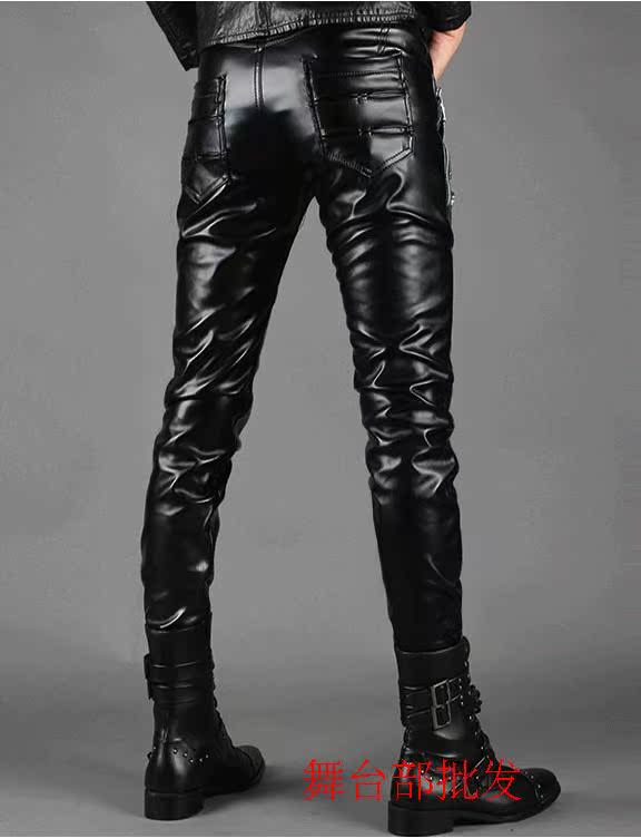 Pantalon cuir homme - Ref 1478877 Image 4