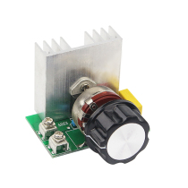 AC220V AC 4000W motor electric furnace fan high power dimming temperature regulating voltage regulator switch governor