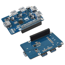 Raspberry Pie 4B 4B 3B USB3 2 USB3 Gen1 HUB Expansion Board Drive Free Hub Junction 4 Ports