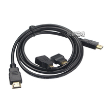 1 5 m hdmi to hdmi micro hdmi three-in-one video adapter extension cord