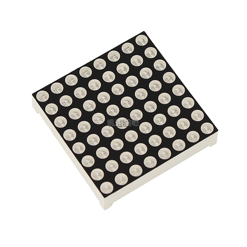 High-brightness 8x8 laser 3 75mm red and green two light 37 8 * 37 8mm 24 24 LED coyang module