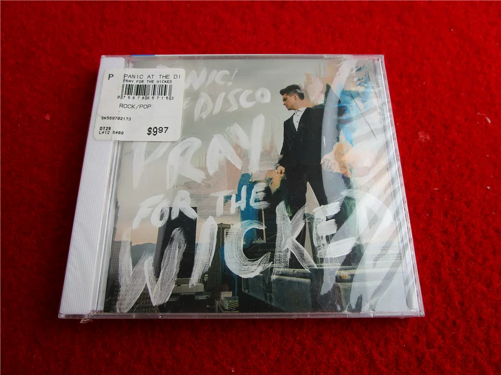 [Panic! At The Disco Pray For The Wicked壳裂 膜破K1832 K744]