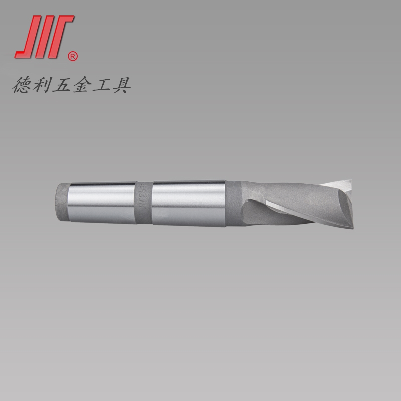 Become a two-edged milling cutter double-edged cone shank keyway milling cutter Phi 1 4 M M-5 0 M M 25 inner keyway HSS High hard milling cutter