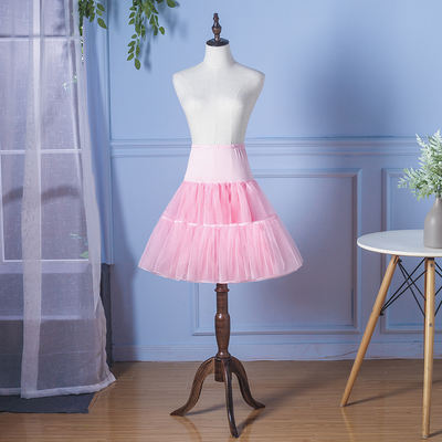 Boneless crinoline lolita daily short crinoline adjustable cotton candy puffy violent soft gauze cosplay