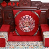 彩衣堂 Подушка, красные свадебные туфли, диван, универсальная наволочка на четыре сезона, китайский стиль, с вышивкой, делается под заказ