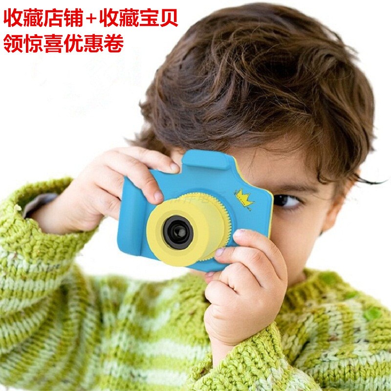 Children's digital camera cute toy camera small single-reverse video camera birthday gift card camera