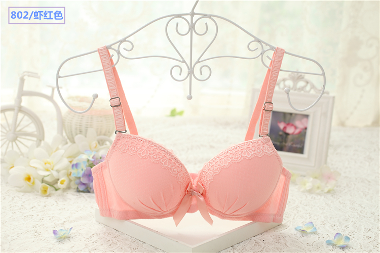 Đồ lót nữ ống top bra phần mỏng bọc ngực sexy thu thập sinh viên nữ sinh trung học trắng dày bông áo ngực