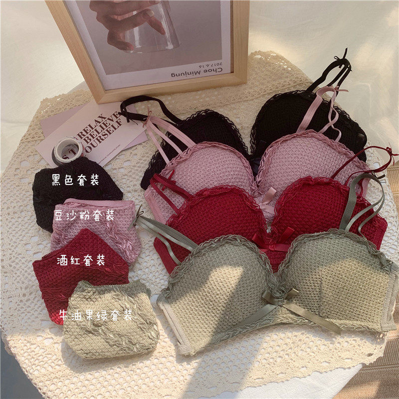 Soft and comfortable pupil care for real price women's underwear without steel ring