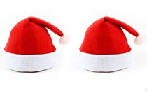 Santa Father Christmas Hat Fancy Dress Accessory Adult Kids