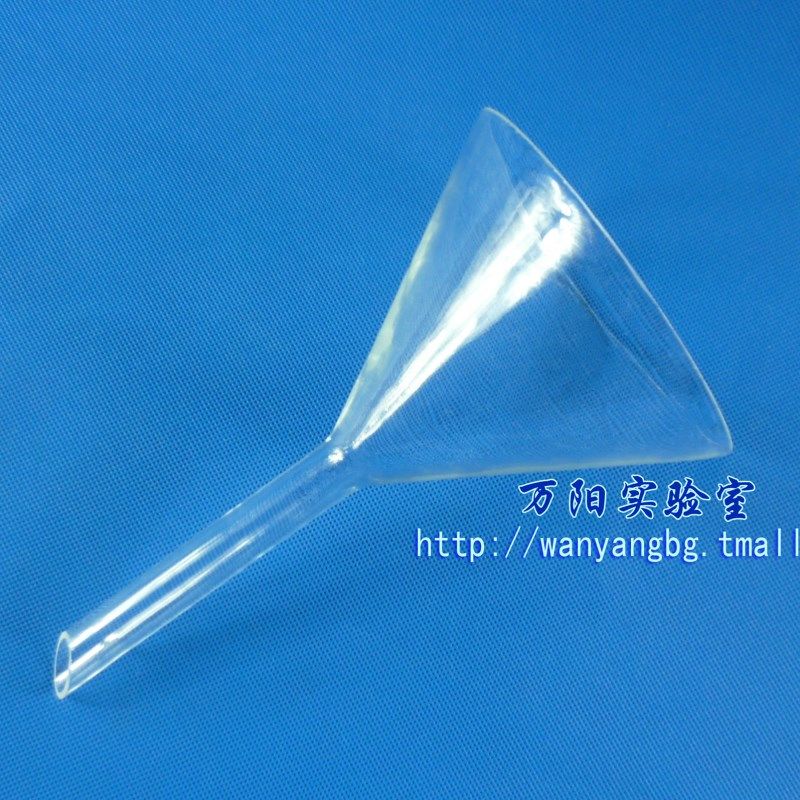 Triangle funnel 120150180210240300m m High boron silicon glass mouth diameter 12 15 18 24 30cm 30cm