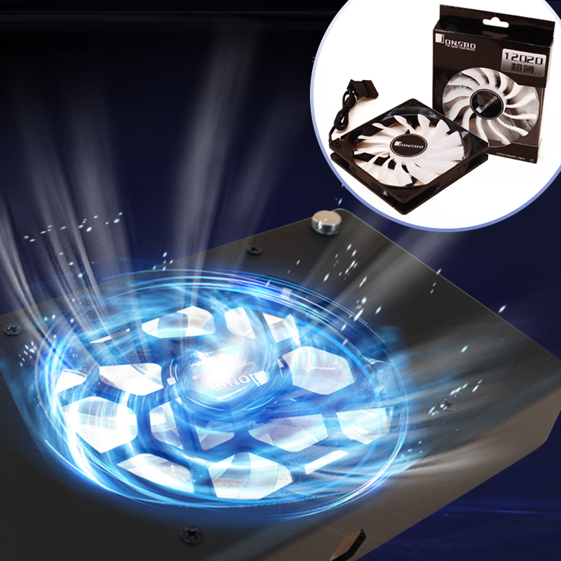 AX6000 router radiator large air volume mute non-slip adjustable speed multi-device suitable for cooling base