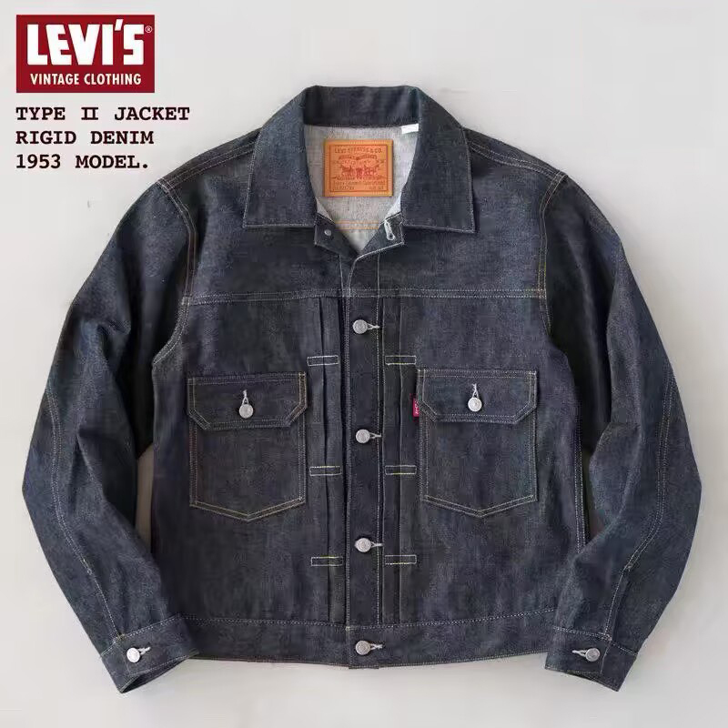 Levis Lvc 1953 Original Color Unbleached Type2 Denim Jacket 70507-0066 Levis Lvc 1953 Original Color Unbleached Type2 Denim Jacket 70507-0066