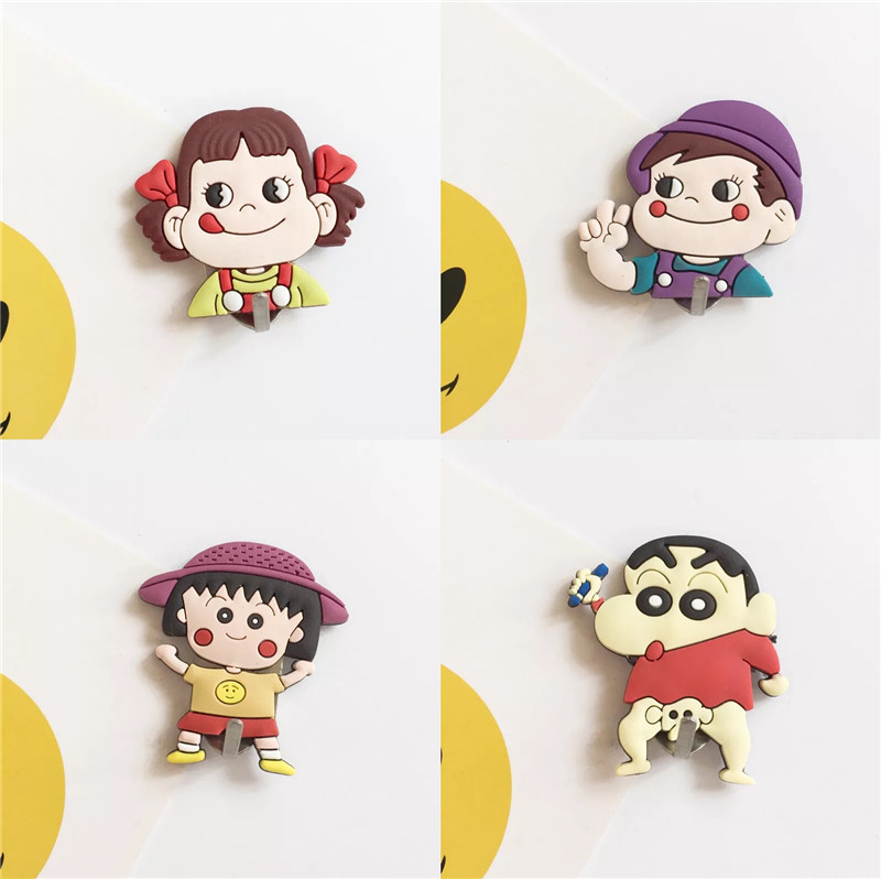 Full 15 yuan summer new creative practical cartoon cute bear rabbit kitchen practical hook refrigerator sticker