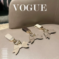 Креативный брелок с бантиком, подвеска, брендовые ключи от машины, милая ключница, популярно в интернете