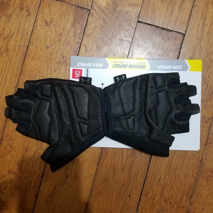 under armour leather impact gloves