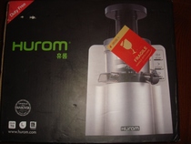 South Korea hurom second generation new juicer Silver Crystal Machine HS-LBF11 fruit and vegetable juicer
