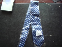Mens striped tie a 8cm wide handmade spot physical shooting low price discount