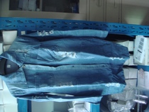 Long denim a S-size spot physical shooting clearance sale at a loss Price