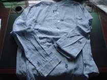 New fashion ladies Oxford cloth long sleeve shirt XL code a special deal with spot physical shooting