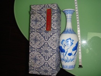 Jingdezhen cultural leather old factory goods art porcelain factory genuine Thin tire vase 567 porcelain overseas return porcelain