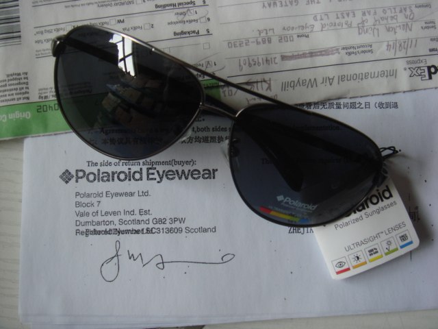 Polaroid men's sunglasses PLD3007 FSQDRUltraSightTM polarized lens counter goods