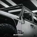 Крайний случай Световая стойка GEEA Wrangler на передней стойке JL Wrangler Портальный кронштейн для светодиодного фонаря Wrangler 50-дюймовая фонарная стойка