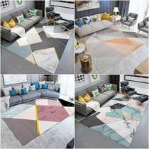 Carpet entry mat Entry door Nordic ins Bedroom bedside blanket full of puzzle gray Office living room coffee table blanket
