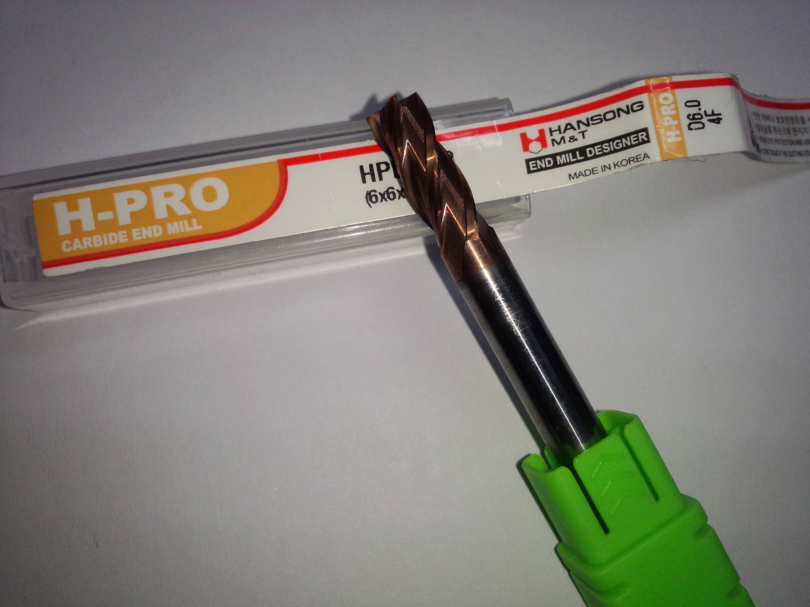 Han Song Milling Cutter Wartung Total Agent HPRO High Hard High Speed Milling Cutter HRC50-70 Degree Tungsten Steel Milling Cutter