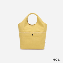  NOL original simple fashion canvas waterproof bento bag Lunch box bag Japanese tote bag Lunch bag with rice bag