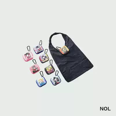 NOL original portable nylon environmental protection folding shopping bag Waterproof hand carry bag World doll lunch bag