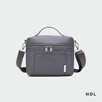  NOL original Japanese-style simple waterproof and oil-proof small insulation bento bag Lunch bag portable bento bag Lunch box bag