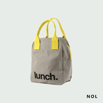  NOL environmental protection foreign trade fashion simple cotton lunch bag Bento bag Lunch box bag portable bag zipper bag