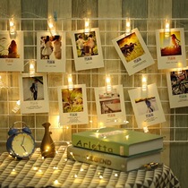 Clip light bedroom decoration light string room arrangement photo wall ins creative birthday surprise confession marriage proposal string light