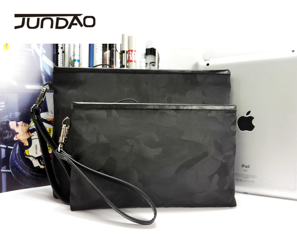 Men's bag new large-capacity nylon Korean version casual camouflage Oxford cloth canvas handbag clutch bag clutch mobile phone bag