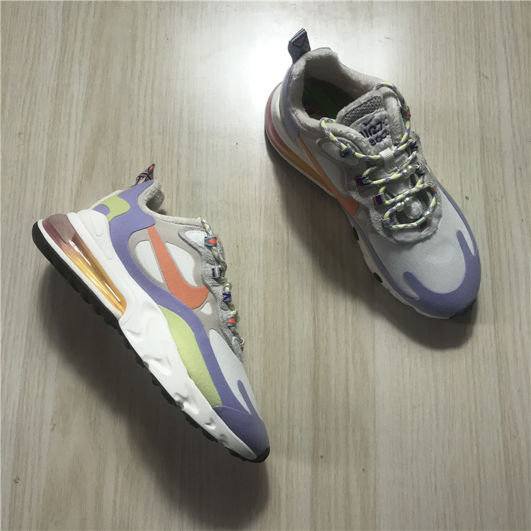 Nike Nike Air Max 270 Women's Large Cushioning and Velvet Casual Running Shoes Dc3276-101