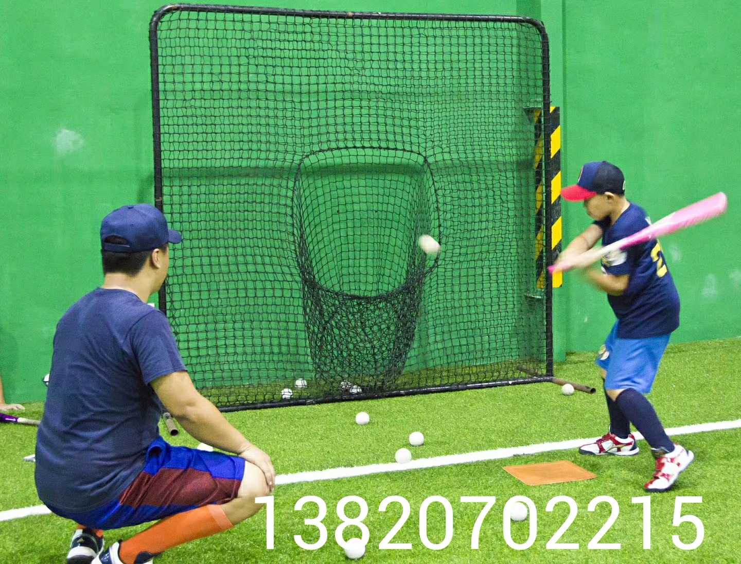 Bóng chày lưới bảo vệ trong nhà và ngoài trời khối lưới tennis lắp ráp thực hành lồng thể thao dây lưới sân chơi - Bóng chày 	gậy bóng chày bat chính hãng