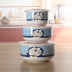 hộp cơm hâm nóng bằng điện Sáng tạo Doraemon Gốm sứ Lò vi sóng Hộp ăn trưa đặc biệt Bát tươi Mì ăn liền Cup Cartoon Soup Bát Con dấu Cover Hộ gia đình - Hộp cơm điện sưởi ấm 	hộp cơm điện cầm tay Hộp cơm điện sưởi ấm