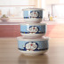 hộp cơm hâm nóng bằng điện Sáng tạo Doraemon Gốm sứ Lò vi sóng Hộp ăn trưa đặc biệt Bát tươi Mì ăn liền Cup Cartoon Soup Bát Con dấu Cover Hộ gia đình - Hộp cơm điện sưởi ấm 	hộp cơm điện cầm tay Hộp cơm điện sưởi ấm