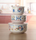 hộp cơm hâm nóng bằng điện Sáng tạo Doraemon Gốm sứ Lò vi sóng Hộp ăn trưa đặc biệt Bát tươi Mì ăn liền Cup Cartoon Soup Bát Con dấu Cover Hộ gia đình - Hộp cơm điện sưởi ấm 	hộp cơm điện cầm tay