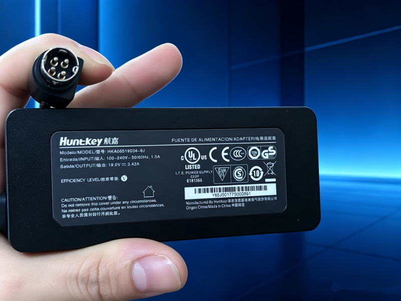 Suitable for Xiangsheng Site~Rite80 Ultrasound Machine Power Adapter 19V3.15A3.42A Round Port Four-Pin Power Supply