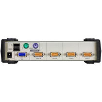 ATEN macro positive CS84U KVM switcher USB ps2 hybrid hot key panel button usb expansion conversion controller vga dispenser 10%-four-mouth