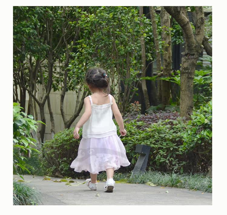 Jupe enfant en mousseline de soie - Ref 2048268 Image 26