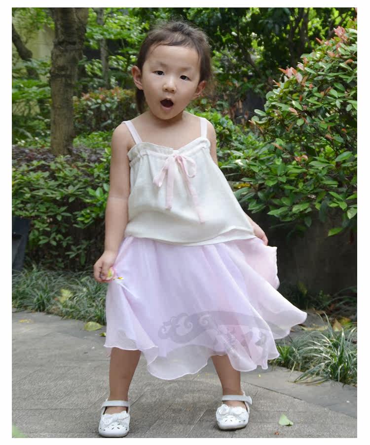 Jupe enfant en mousseline de soie - Ref 2048268 Image 19