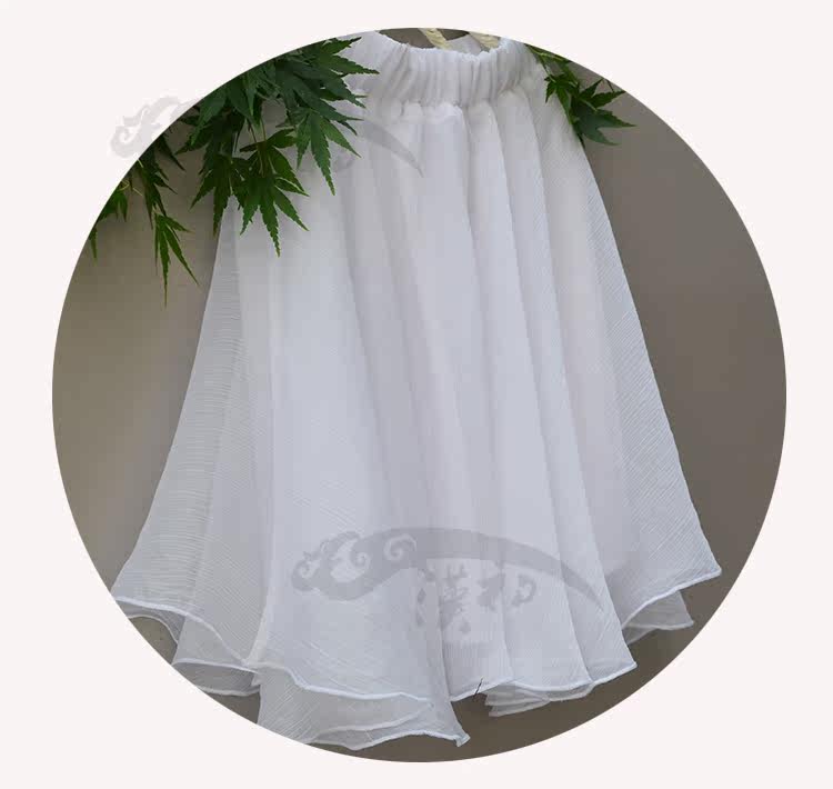 Jupe enfant en mousseline de soie - Ref 2048268 Image 33